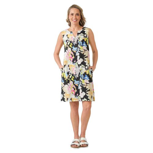 B Essentials Linen Sleeveless Dress